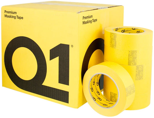 Q1 MT136, 1 1/2" Premium Masking Tape - Auto Color