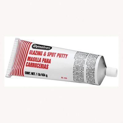 Dynatron™ 650 Glazing and Spot Putty, 16 oz Tube, Red, Paste - Auto Color