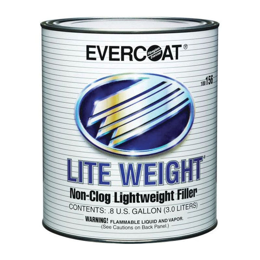 EVERCOAT® LITE WEIGHT® 100156 Professional Lightweight Body Filler, 1gl, W/Hardener - Auto Color