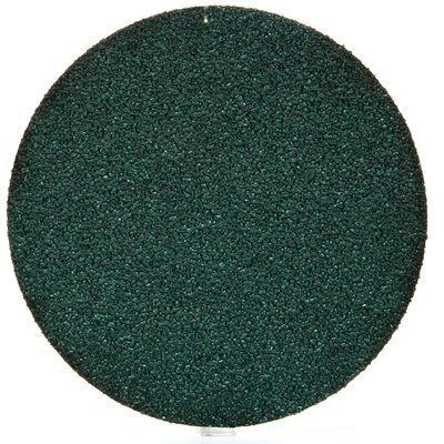 Green Corps™ 00516 Series Abrasive Disc, 6" Dia, 36 Grit, Hook and Loop, Green (25ct.) - Auto Color