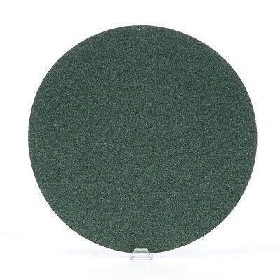 Green Corps™ 00521 Series Abrasive Disc, 8" Dia, 80 Grit, Hook and Loop, Green (10ct.)