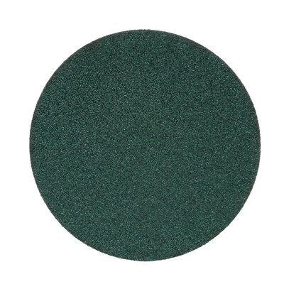 Green Corps™ 00524 Series Abrasive Disc, 8 in Dia, 40 Grit, Hook and Loop, Green (25ct.) - Auto Color