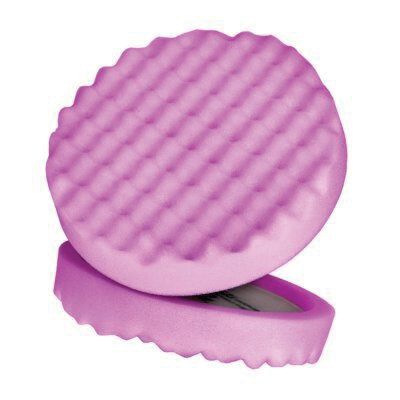 Perfect-It™ 33037 1-Step Single Sided Finishing Pad, 8 in Dia, Hook and Loop Attachment, Foam Pad, Purple - Auto Color