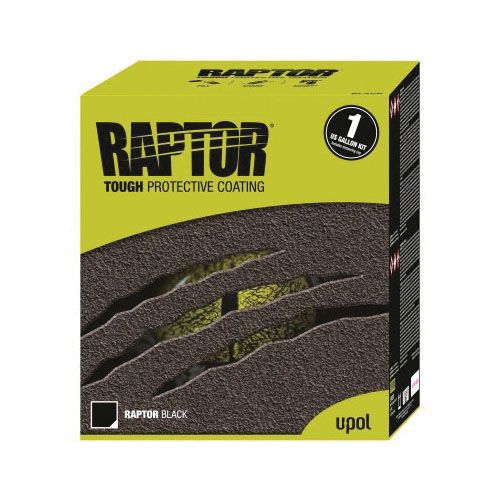 U-POL 821, National Rule Raptor Kit, Tintable, 3:1 Mixing, 125 sq-ft Coverage - Auto Color
